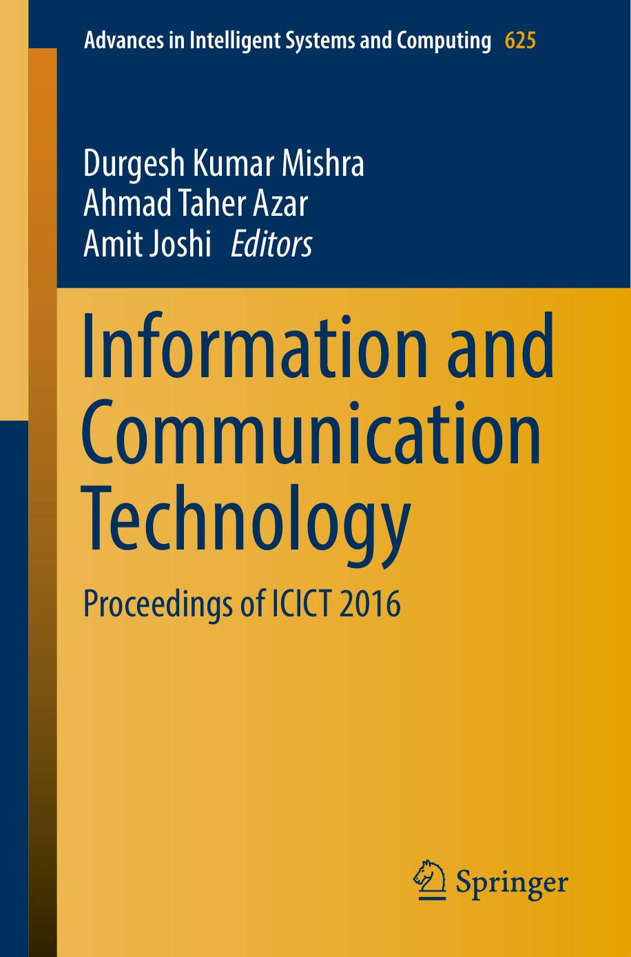 Information and Communication Technology by Unknow