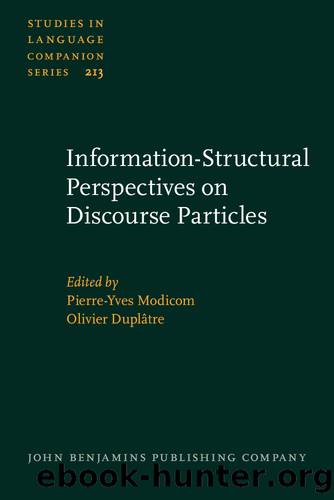 Information-Structural Perspectives on Discourse Particles by unknow