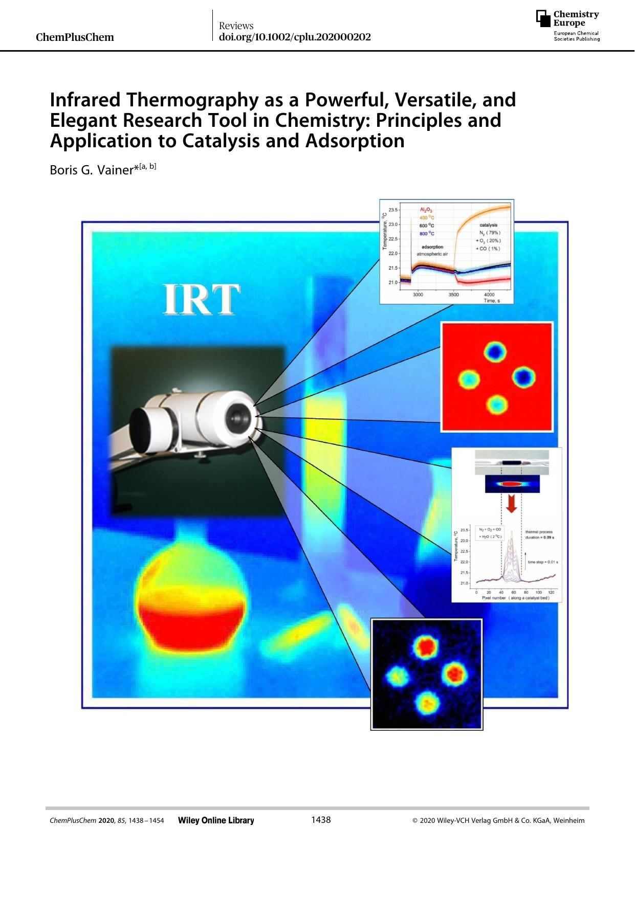 Infrared Thermography as a Powerful, Versatile, and Elegant Research Tool in Chemistry: Principles and Application to Catalysis and Adsorption by Unknown