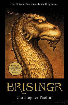 Inheritance Cycle 3 - Brisingr by Christopher Paolini