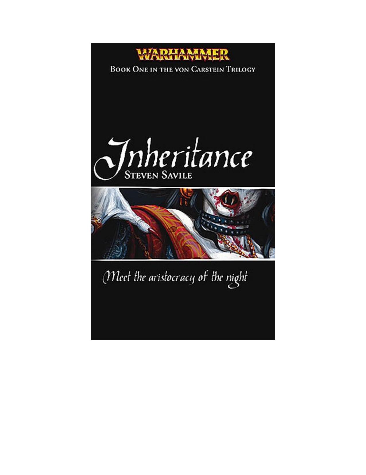 Inheritance by Steven Savile