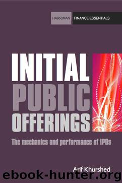 Initial Public Offerings by Arif Khurshed
