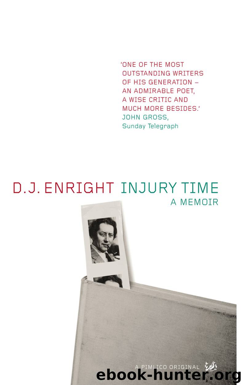 Injury Time by D J Enright