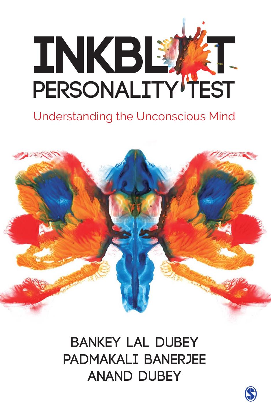 Inkblot Personality Test by Dubey Bankey Lal; Banerjee Dr Padmakali; Dubey Anand