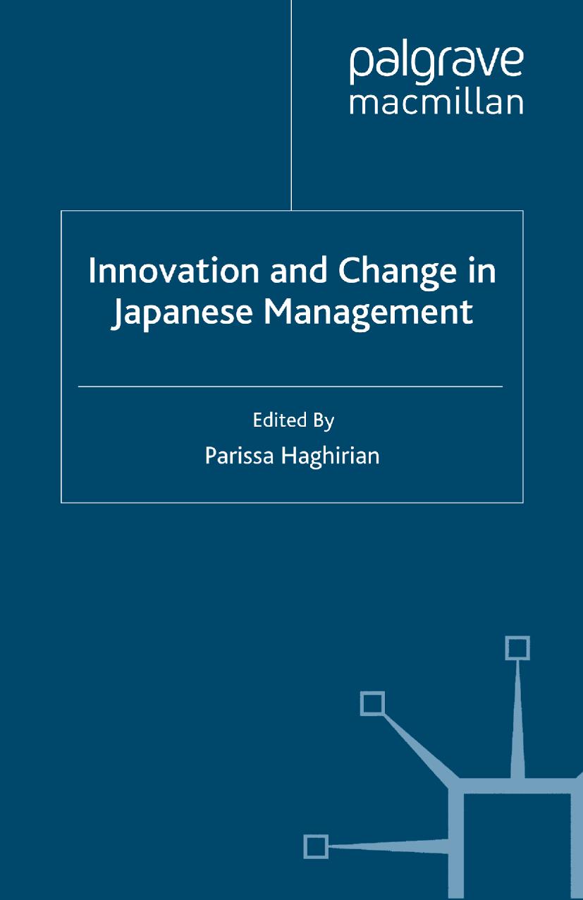 Innovation and Change in Japanese Management by Parissa Haghirian (eds.)
