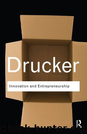 Innovation and Entrepreneurship (Routledge Classics) by Peter Drucker