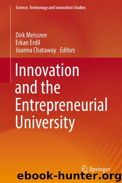 Innovation and the Entrepreneurial University by Dirk Meissner Erkan Erdil & Joanna Chataway