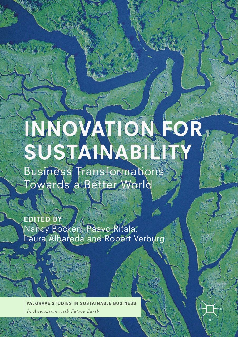Innovation for Sustainability: Business Transformations Towards a Better World by Nancy Bocken Paavo Ritala Laura Albareda Robert Verburg