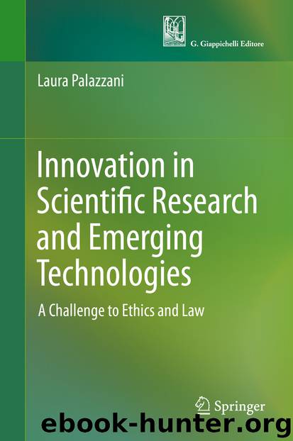 Innovation in Scientific Research and Emerging Technologies by Laura Palazzani
