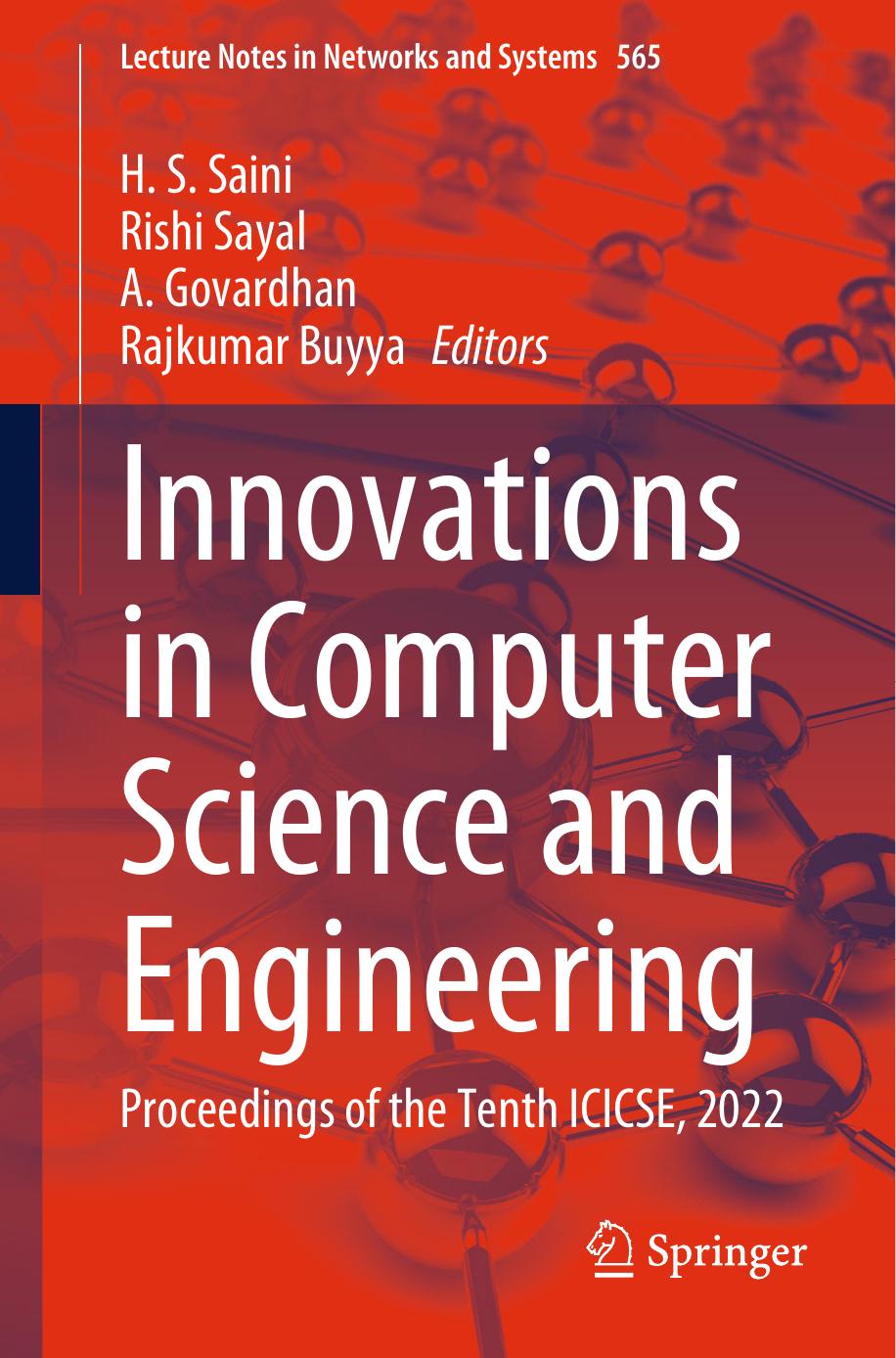 Innovations in Computer Science and Engineering by H. S. SainiRishi SayalA. GovardhanRajkumar Buyya