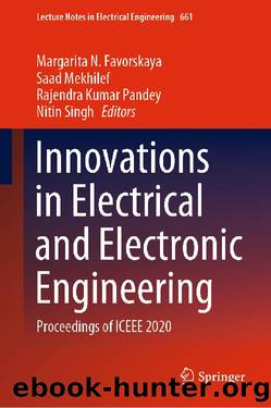 Innovations in Electrical and Electronic Engineering by Unknown