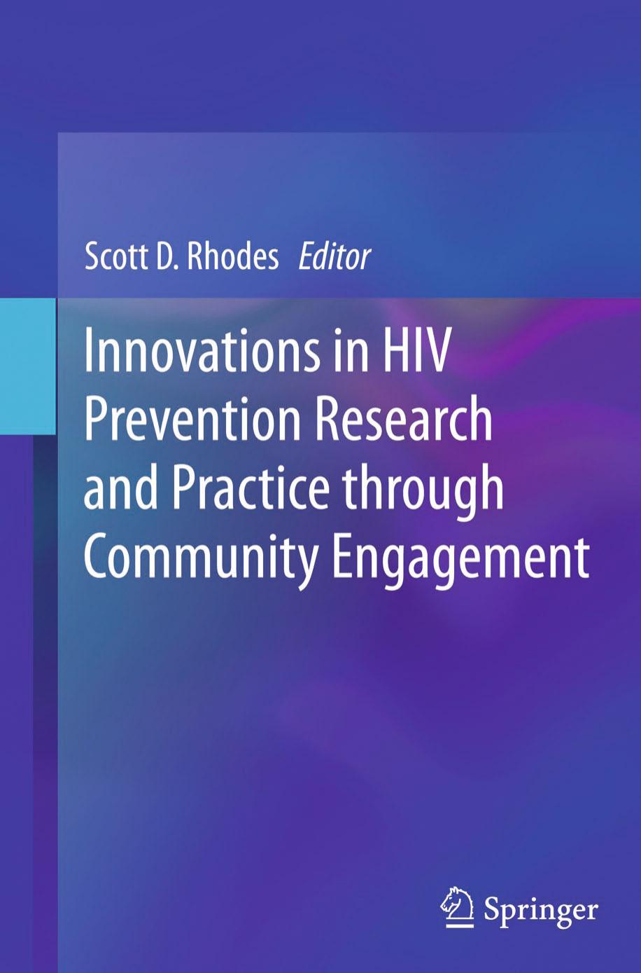 Innovations in HIV Prevention Research and Practice through Community Engagement by Scott D. Rhodes (eds.)