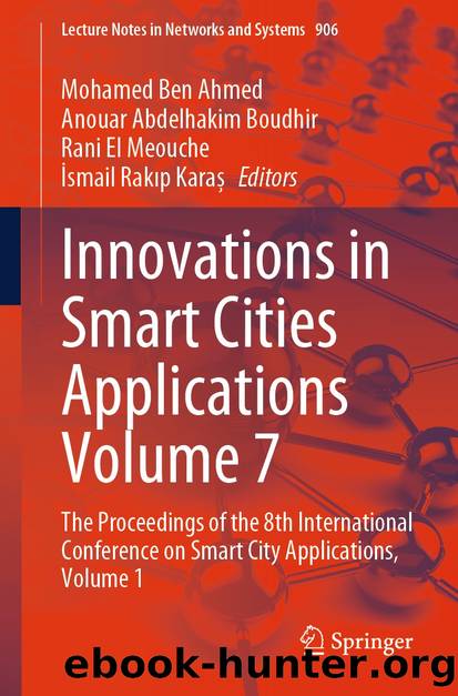 Innovations in Smart Cities Applications Volume 7 by Unknown