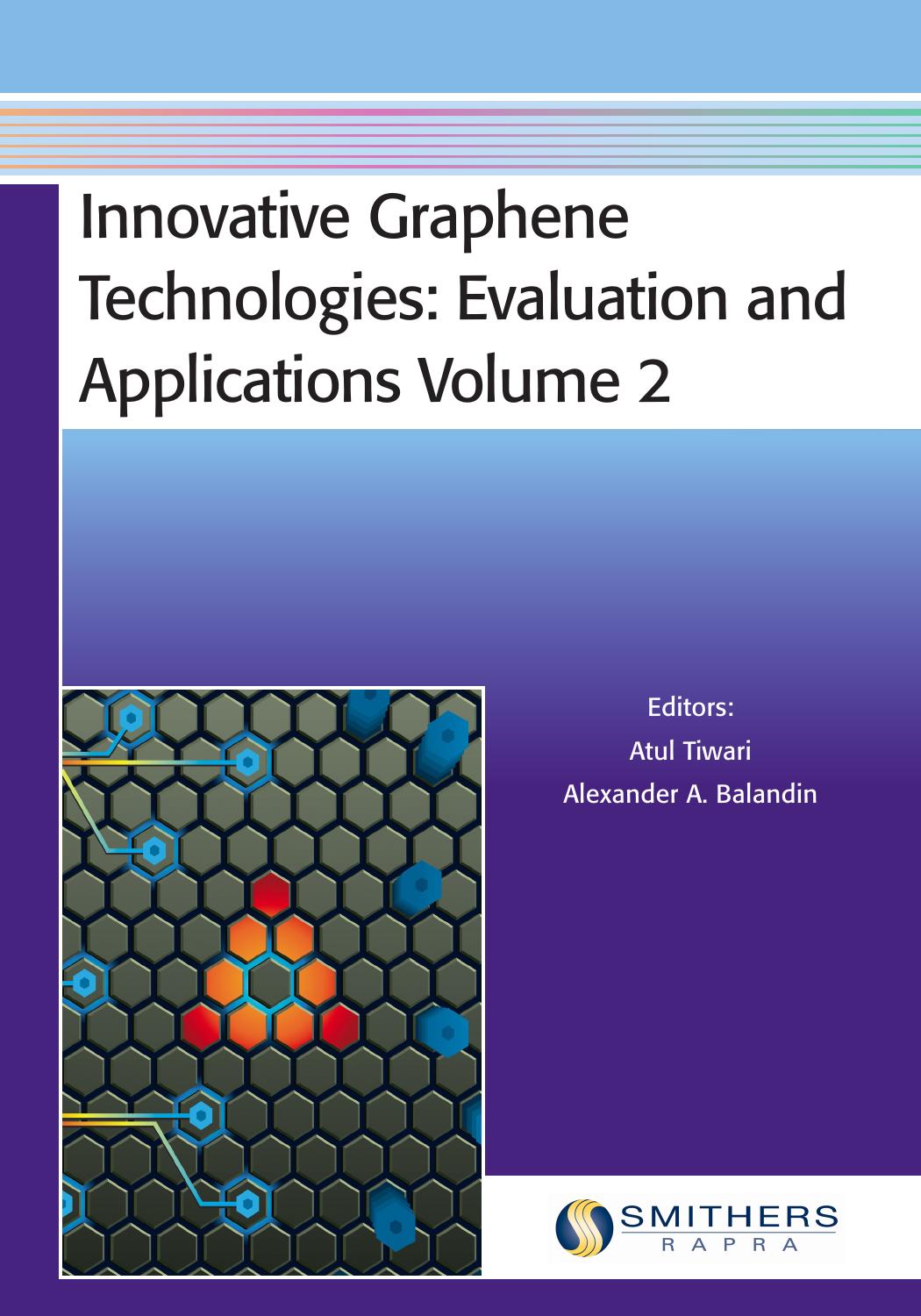 Innovative Graphene Technologies: Evaluation and Applications, Volume 2 by Tiwari Atul