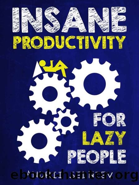 Insane Productivity for Lazy People: A Complete System for Becoming Incredibly Productive by Andrii Sedniev