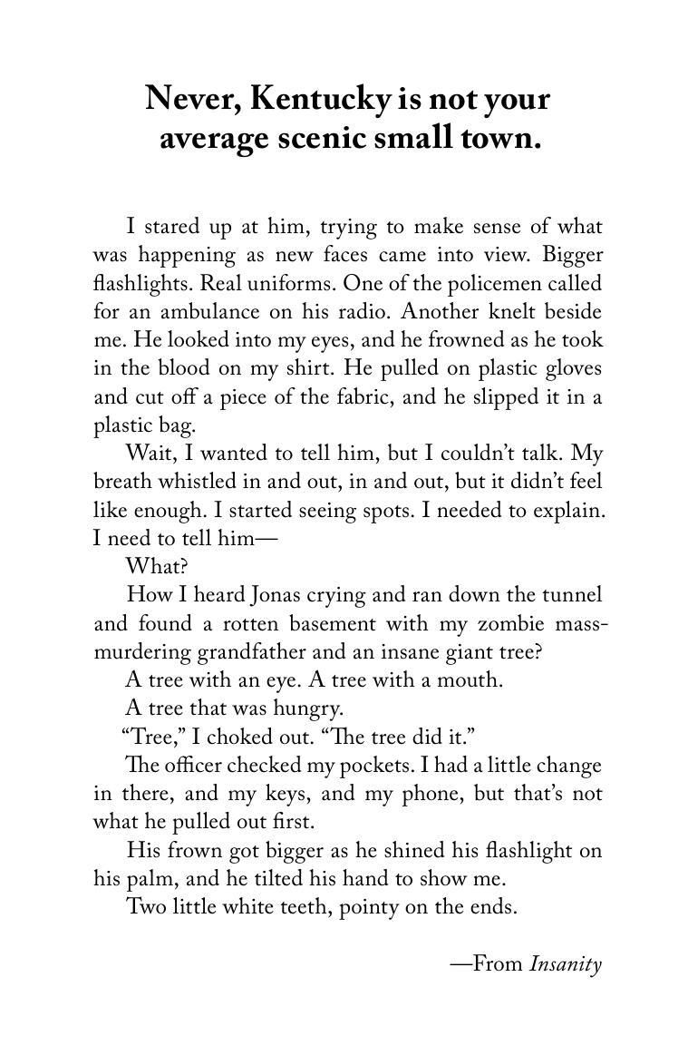 Insanity by Susan Vaught