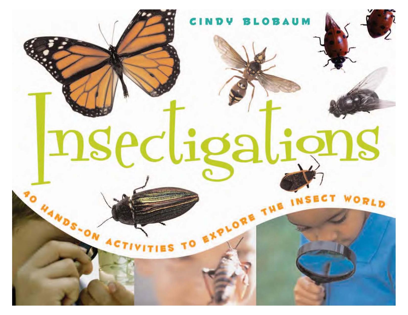 Insectigations : 40 hands-on activities to explore the insect world by Blobaum Cindy