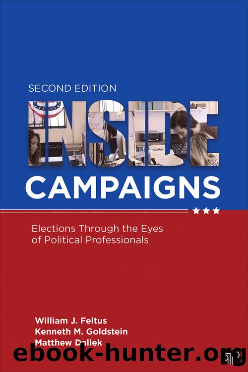 Inside Campaigns: Elections Through the Eyes of Political Professionals by William J. Feltus & Kenneth M. Goldstein