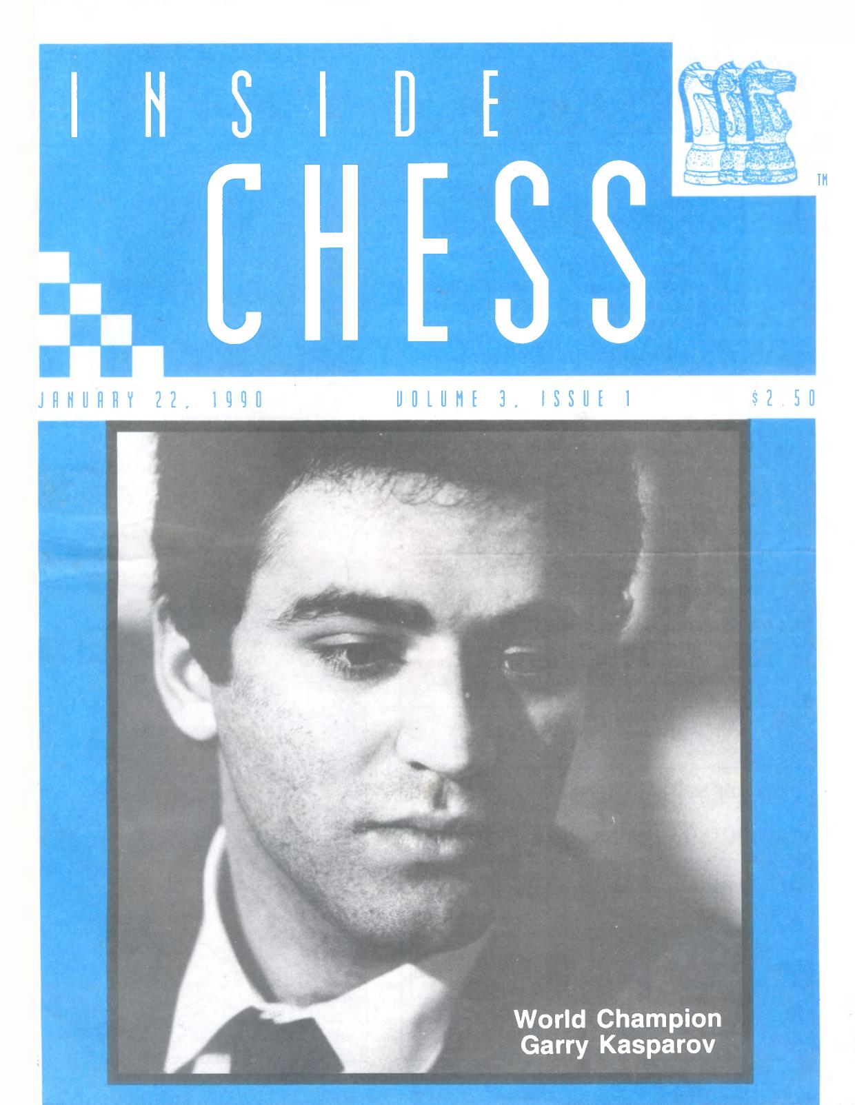 Inside Chess - Vol.3,No.1 (22-Jan-1990) by GM Yasser Seirawan