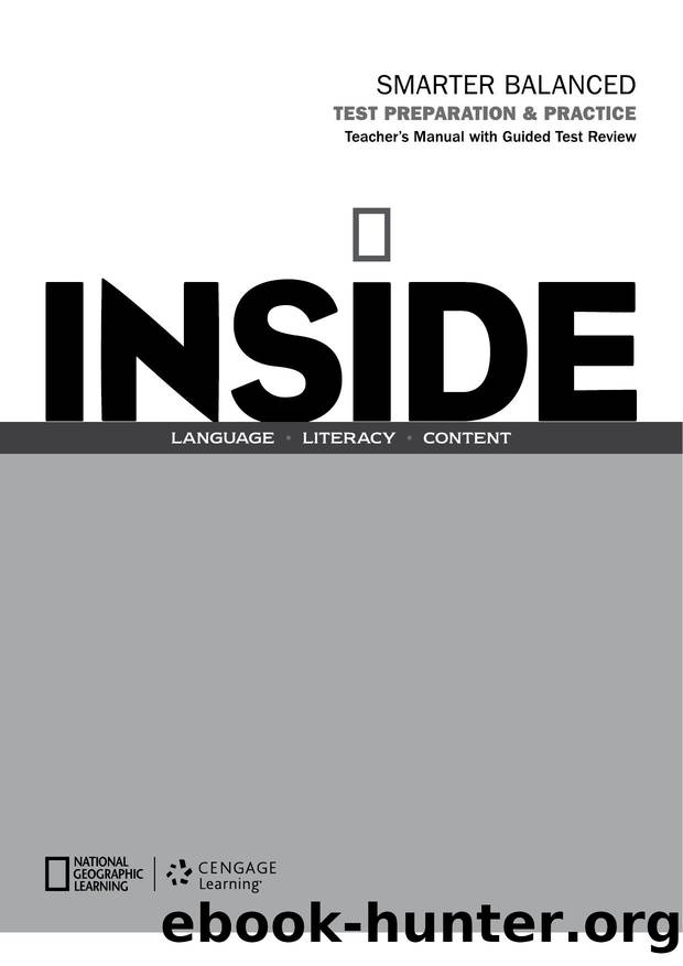 Inside Grade Tests Teachers Guide by Unknown