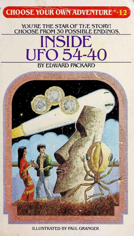 Inside UFO 54-40 by Edward Packard