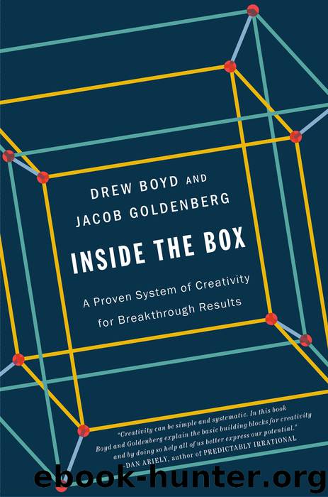 Inside the Box : A Proven System of Creativity for Breakthrough Results (9781451659306) by Boyd Drew; Goldenberg Jacob