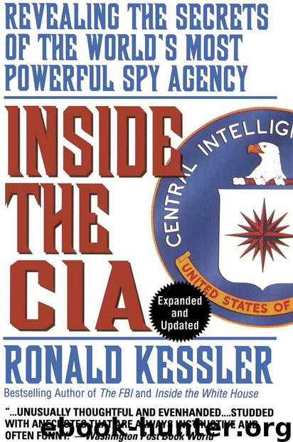 Inside the CIA by Kessler Ronald