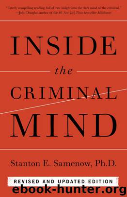 Inside the Criminal Mind by Stanton Samenow