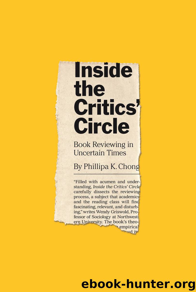 Inside the Critics' Circle by Phillipa K. Chong;