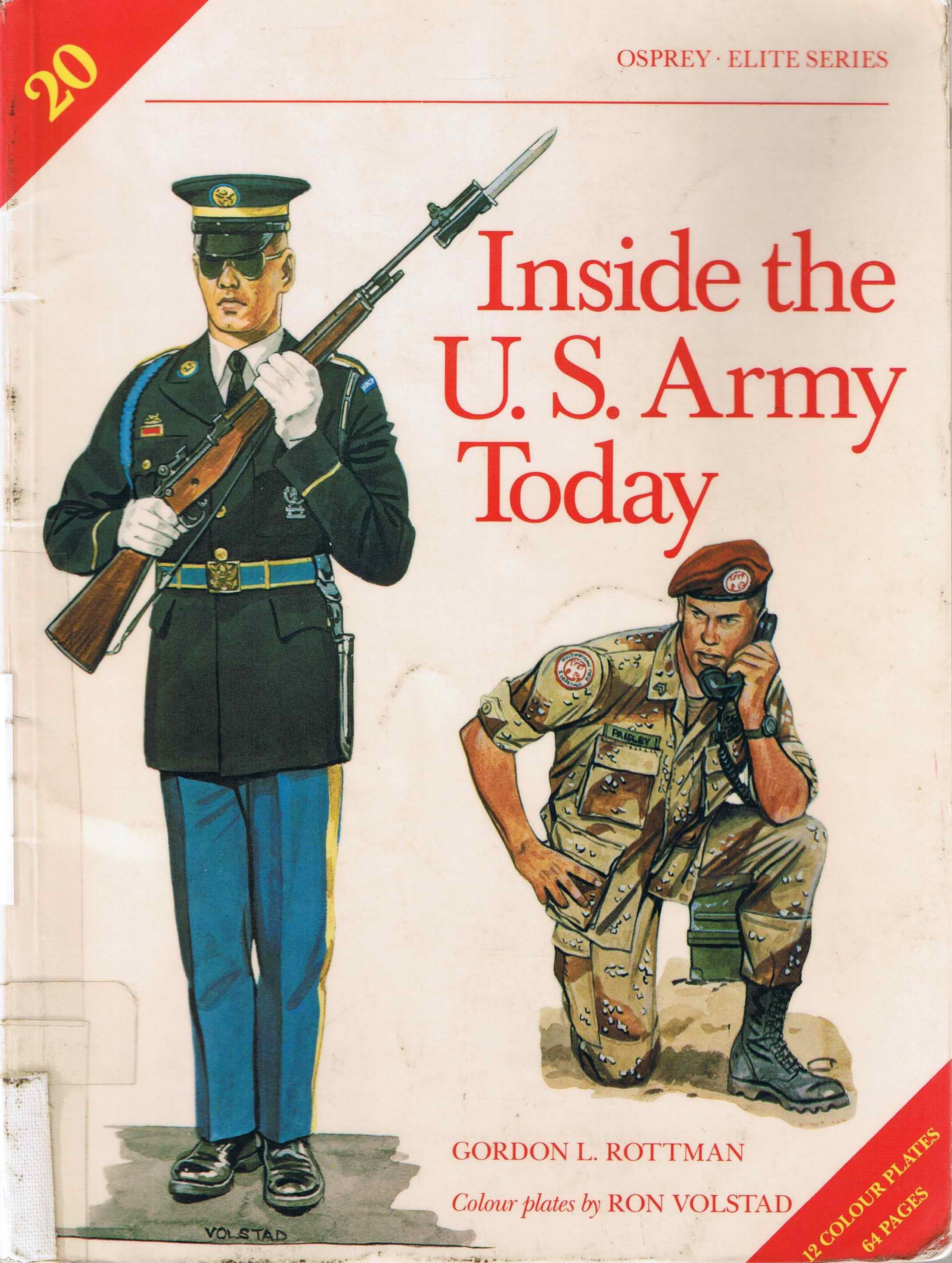 Inside the US Army Today by Gordon & Spaulding Donald Rottman
