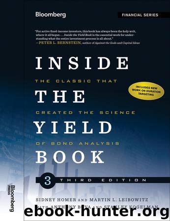 Inside the Yield Book by Martin L. Leibowitz & Martin L. Leibowitz & Anthony Bova & Stanley Kogelman
