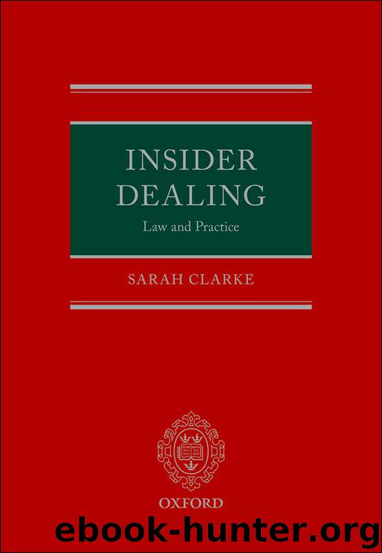 Insider Dealing by Sarah Clarke