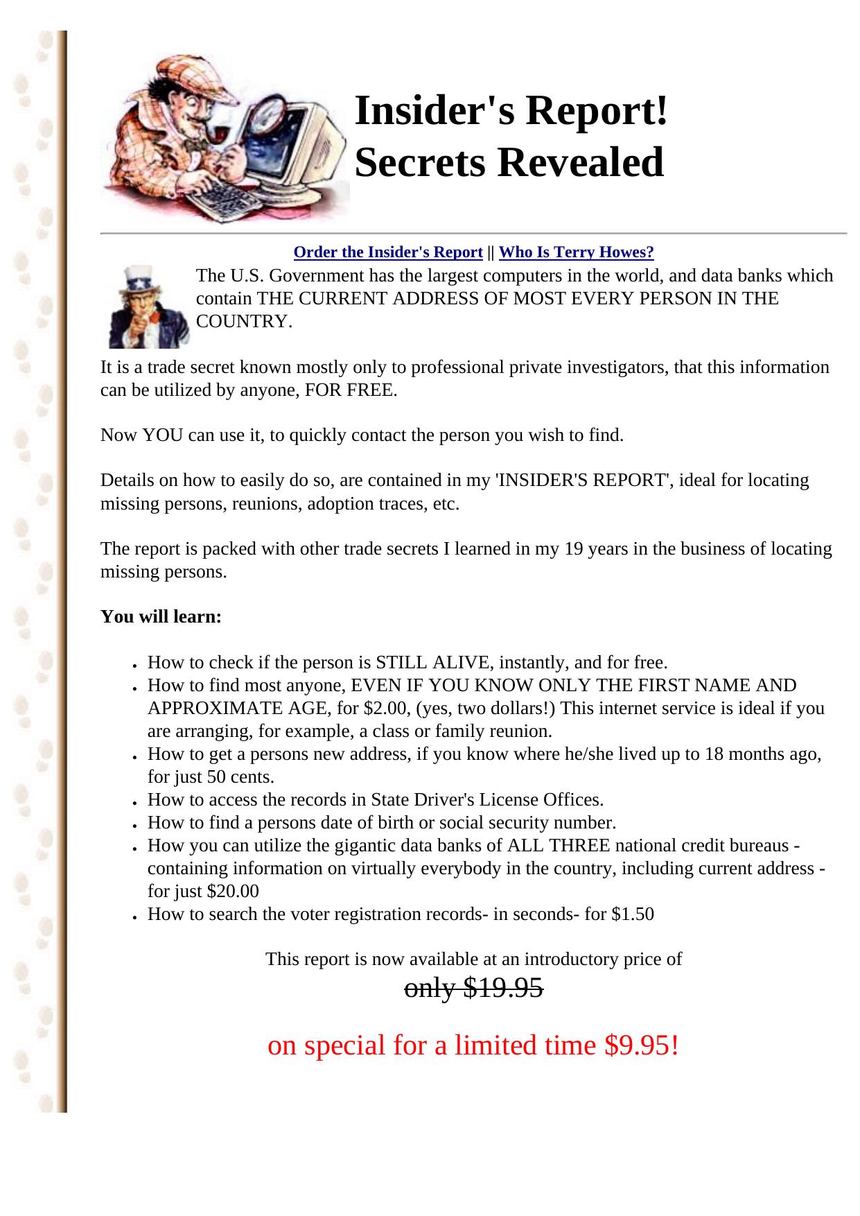 Insiders Report. by Best of Kuszter's Collection