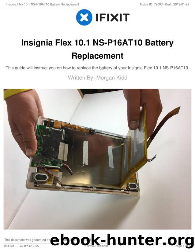 Insignia Flex 10.1 NS-P16AT10 Battery Replacement by Unknown