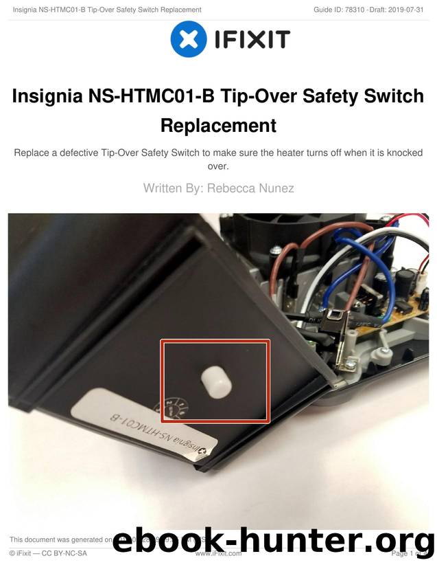 Insignia NS-HTMC01-B Tip-Over Safety Switch Replacement by Unknown