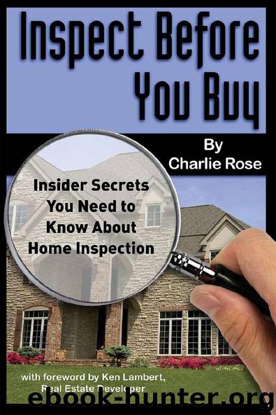 Inspect Before You Buy by Charlie Rose