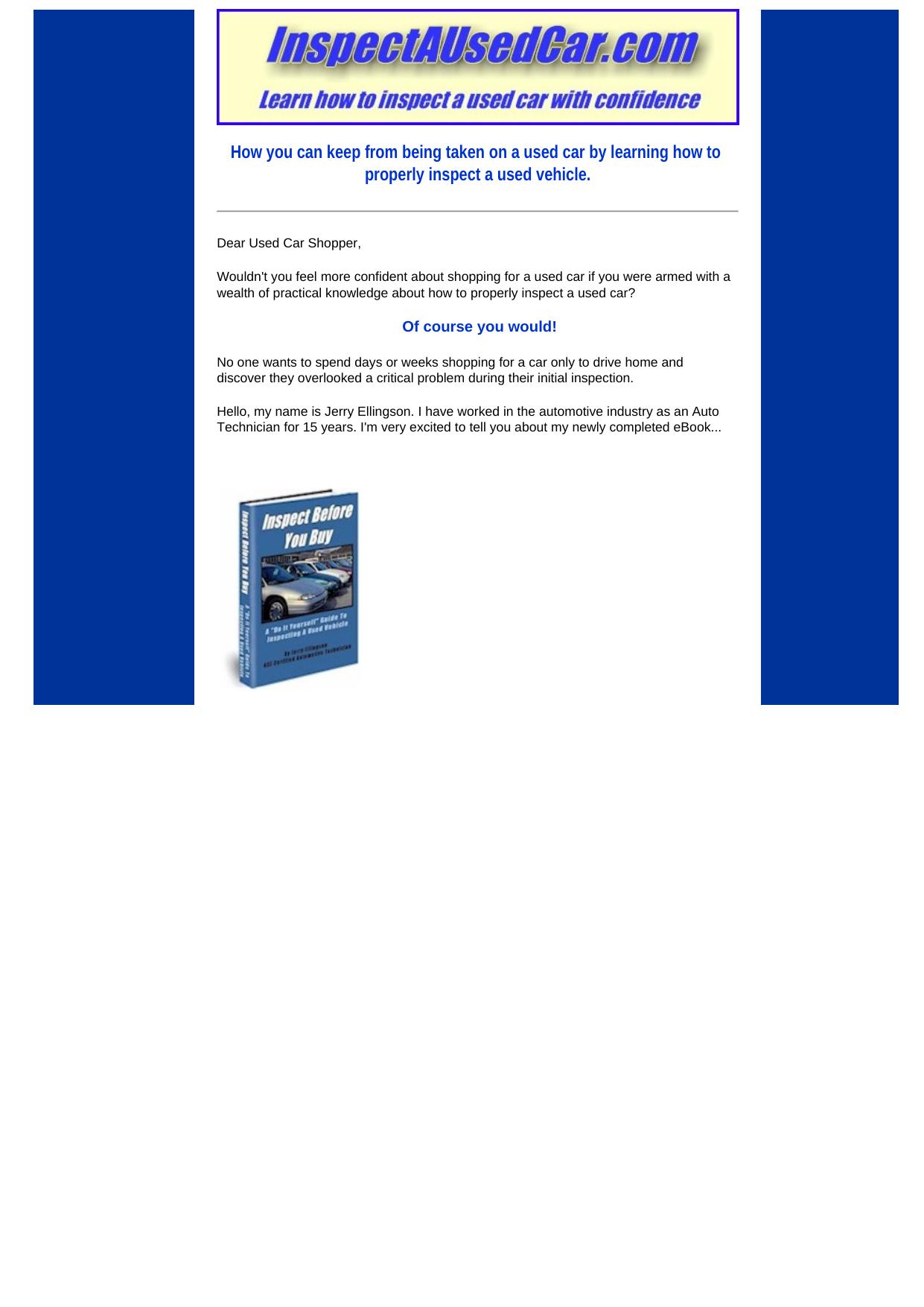 Inspect Before You Buy. by Best of Kuszter's Collection