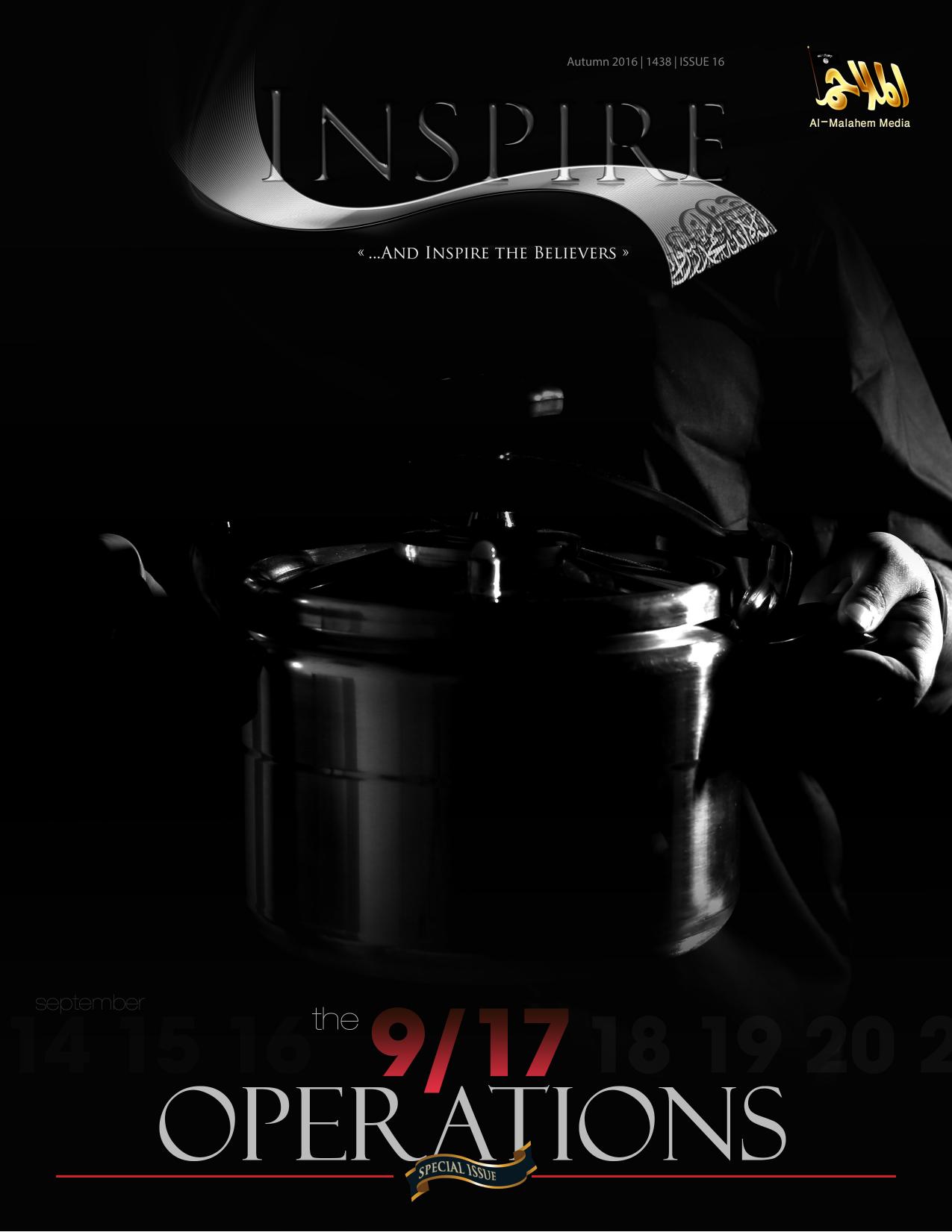 Inspire Magazine 16 by al Qaeda in the Arabian Peninsula