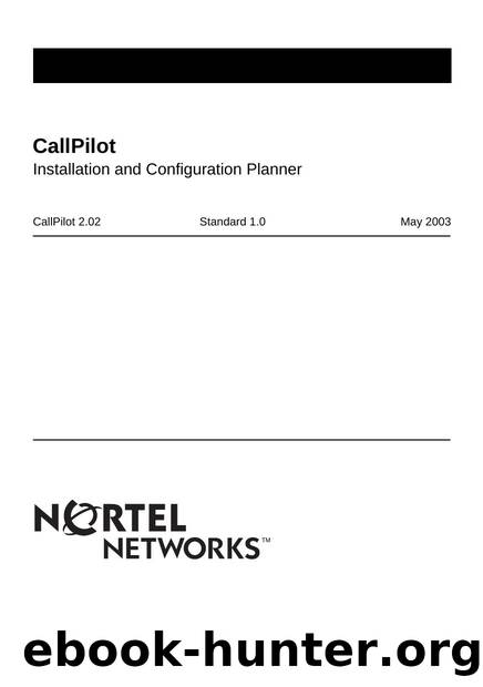 Installation and Configuration Planner by IML