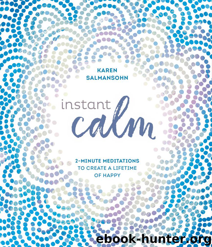 Instant Calm by Karen Salmansohn