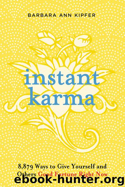 Instant Karma by Barbara Ann Kipfer