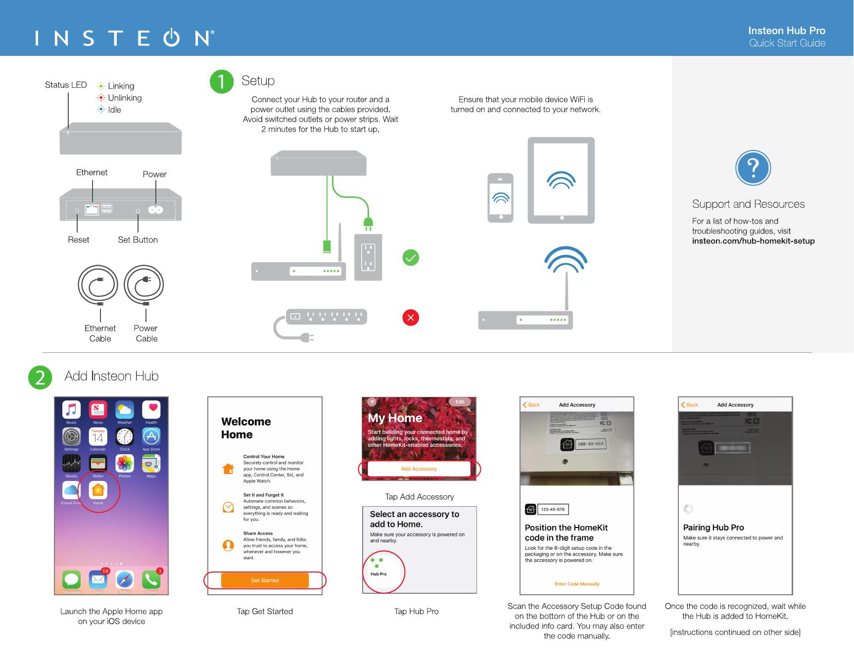 Insteon Hub Quick Start Guide - Revision 4 OL by Unknown