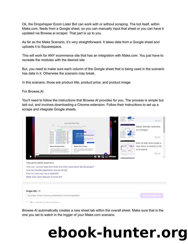 Instructions for Dropshipper Ecom Lister Bot by Unknown