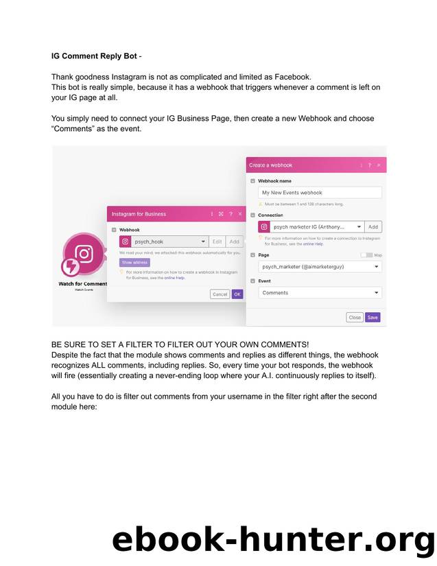 Instructions for IG Page Engagement Bot by Unknown