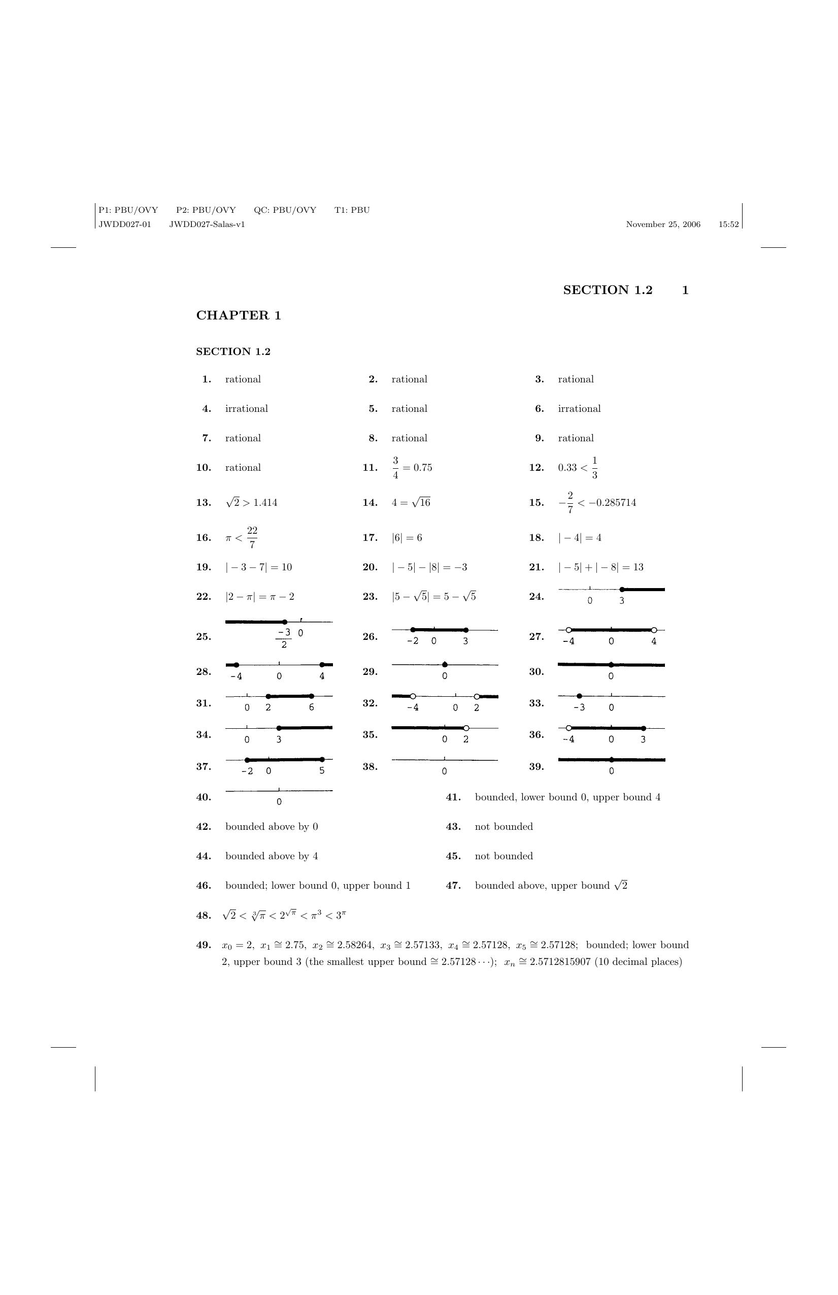 Instructor's Solutions Manual to Calculus: One and Several Variables by Saturnino L. Salas Garret J. Etgen Einar Hille