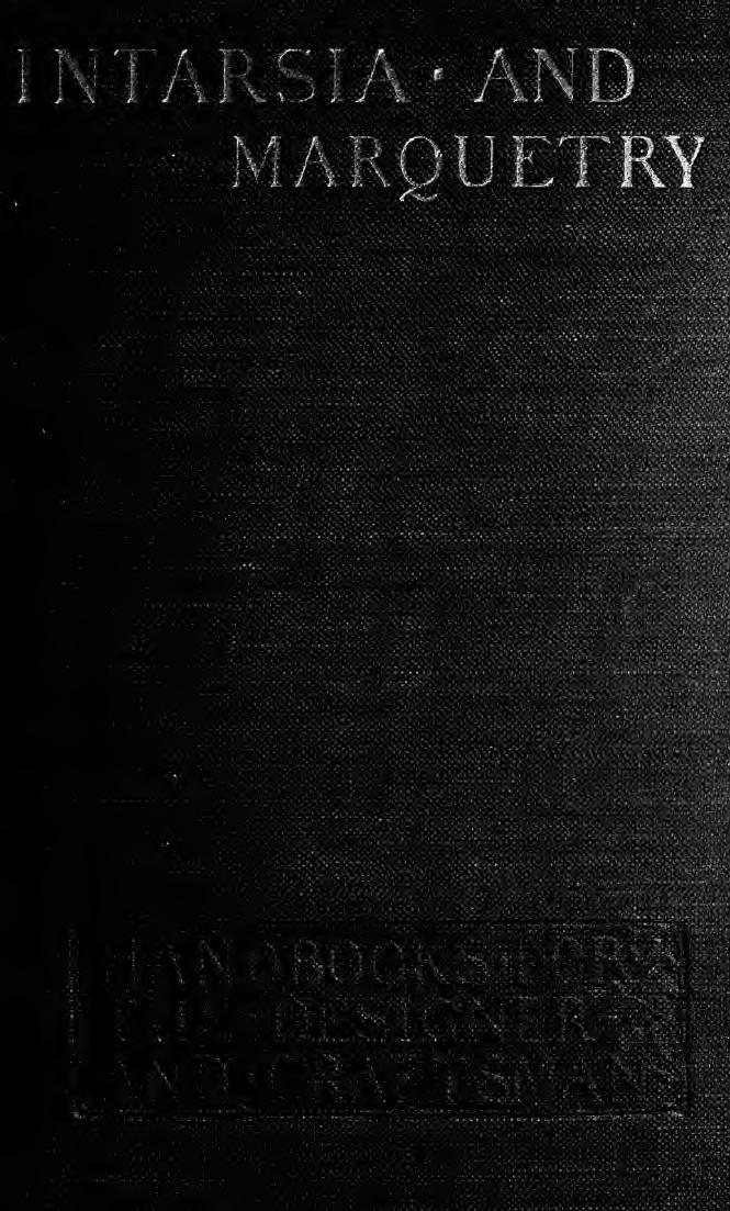 Intarsia and marquetry by Jackson F. Hamilton (Frederick Hamilton) 1848-1923