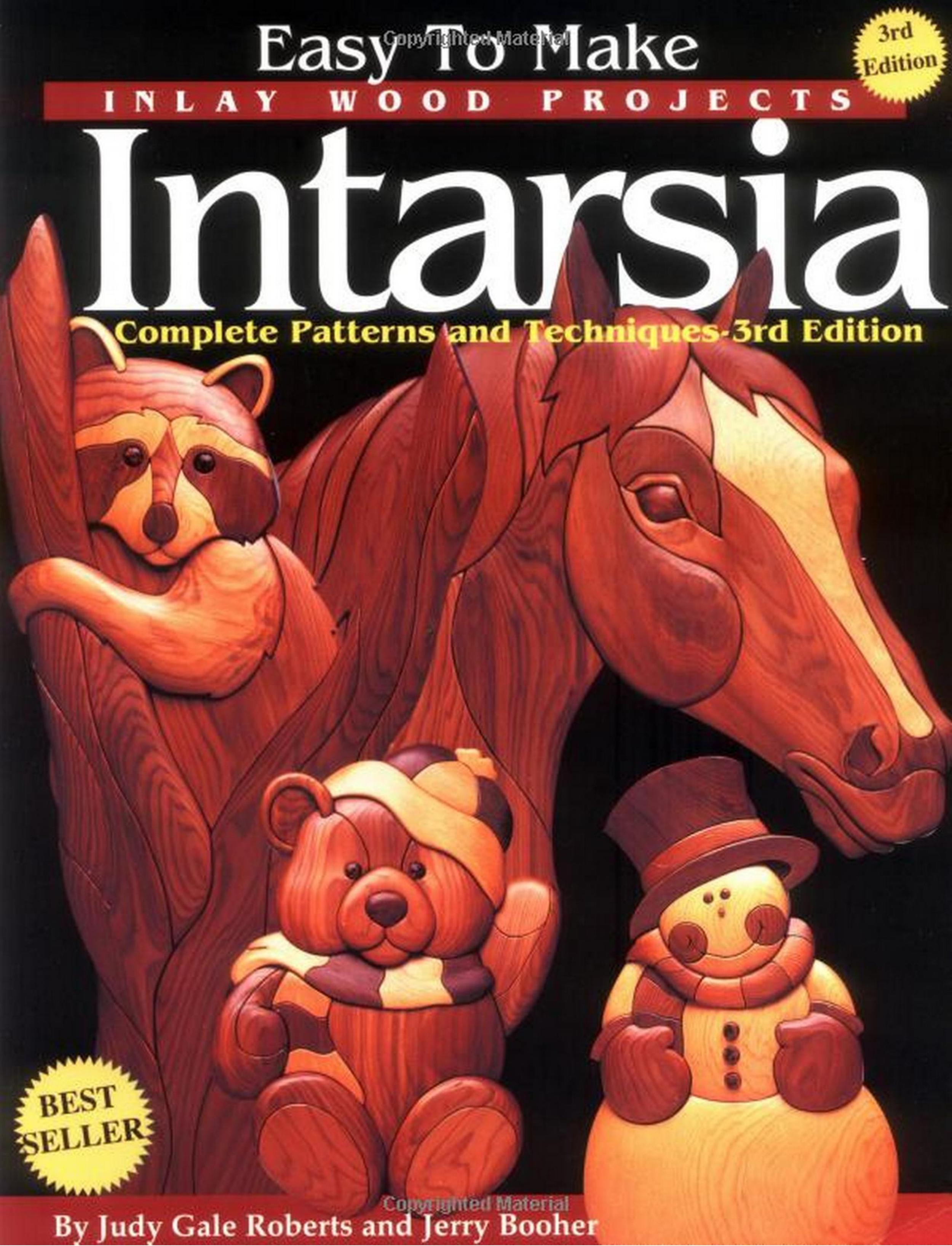 Intarsia: A Complete Manual with Patterns by Judy Gale Roberts Jerry Booher
