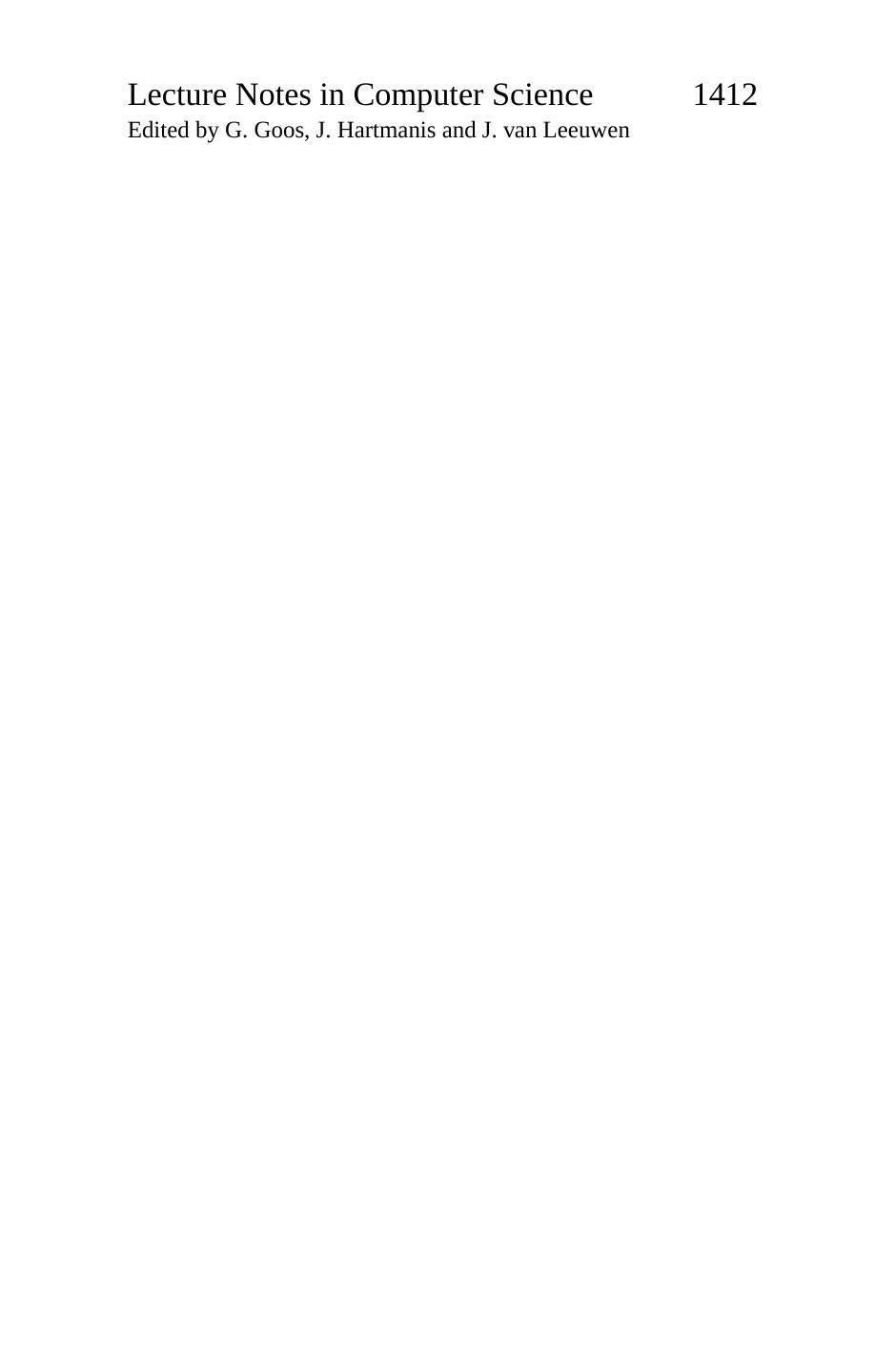 Integer Programming And Combinatorial Optimization 6 1412 by Unknown