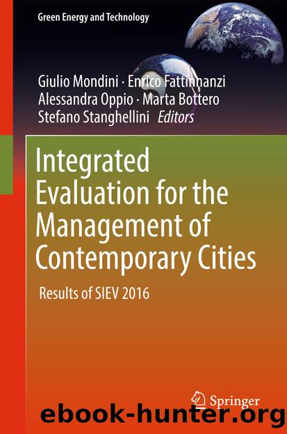 Integrated Evaluation for the Management of Contemporary Cities by Giulio Mondini Enrico Fattinnanzi Alessandra Oppio Marta Bottero & Stefano Stanghellini