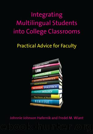 Integrating Multilingual Students into College Classrooms by Hafernik Johnnie Johnson;Wiant Fredel M.;